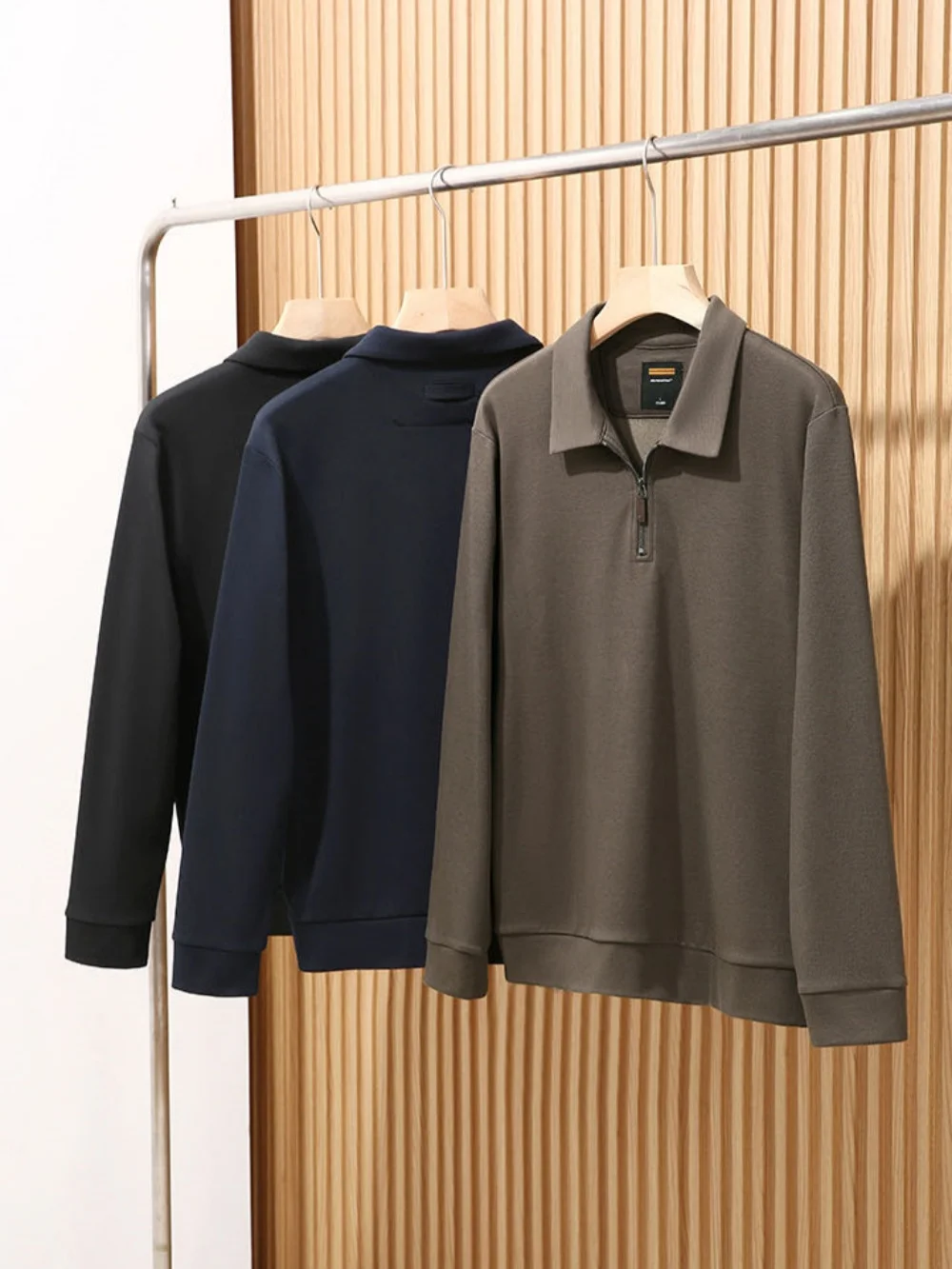 

Утепленная мужская флисовая толстовка на молнии с воротником-стойкой, модная, городская, зимняя, повседневная, ветрозащитная, антистатическая