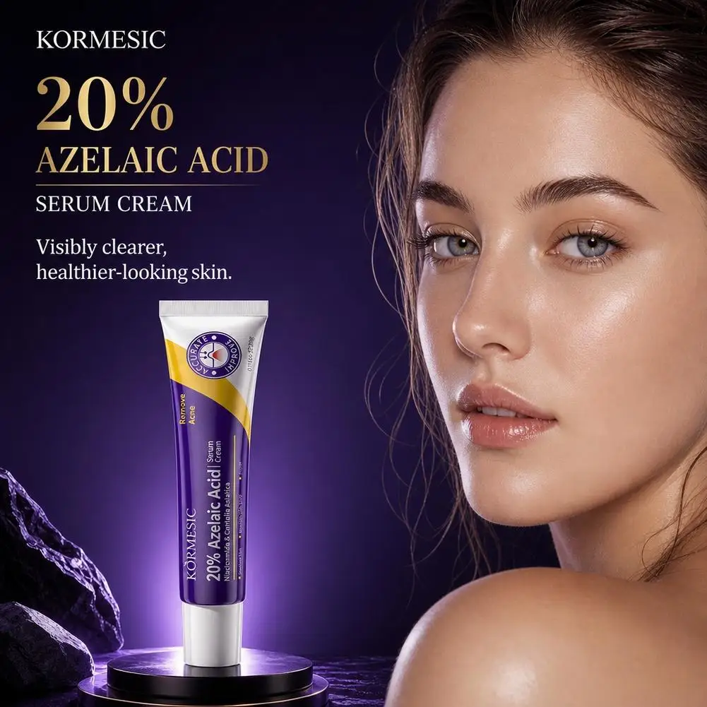 20% Azelaic Acid Serum Cream Facial Treatment Firming Lifting Up Pore Minimizer Skincare Product