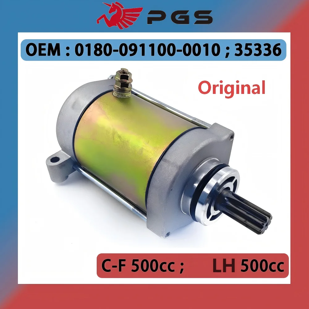 Original Starter starting motor For CF 500 188 U5 X5 ATV UTV Linhai 500 GO KART X5 0180-091100-0010 35336 Replacement Engine