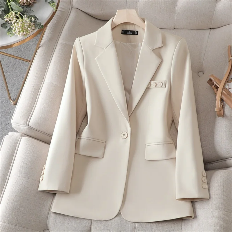 Abiti da donna in cotone Blazer 1 pezzo femminile jazzket Spring Office Lady Business Work Wear Fashion Girl Coat abito da ballo formale