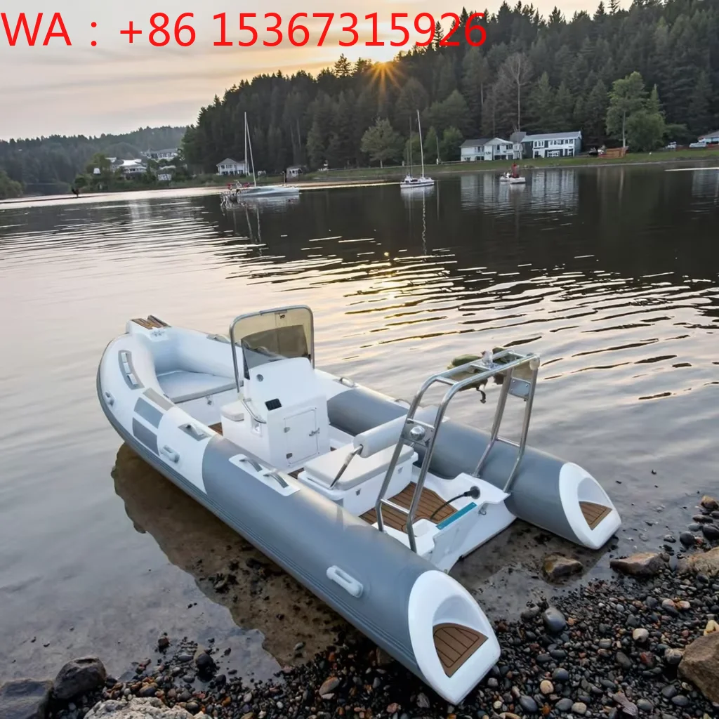 Fishing Boat Outboard Motor - Yate de Pesca Inflable de Alta