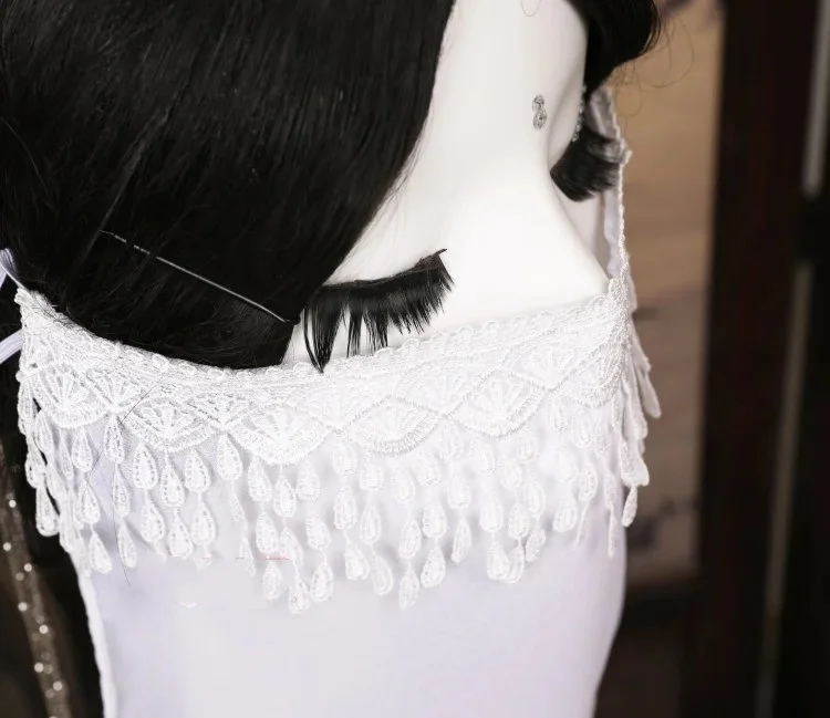 Chinese Clothing Accessories Beautiful Ancient Style Veil To Cover Umbrellas For The Garden Face Mask Cosplay Lace Umbrella Bag