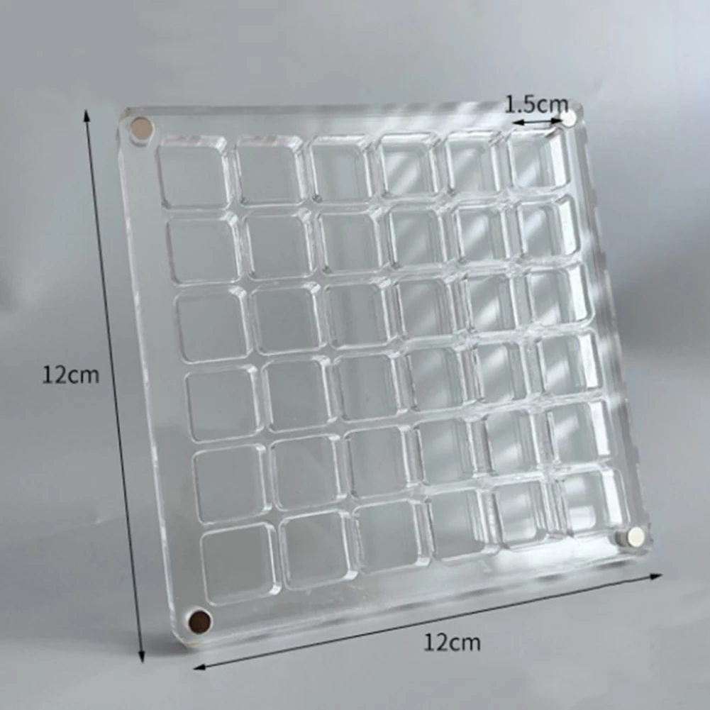 1 Pcs Acrylic Magnetic Seashell Display Box Seashell Display Box Storage Box Small Craft Organizers Compartment