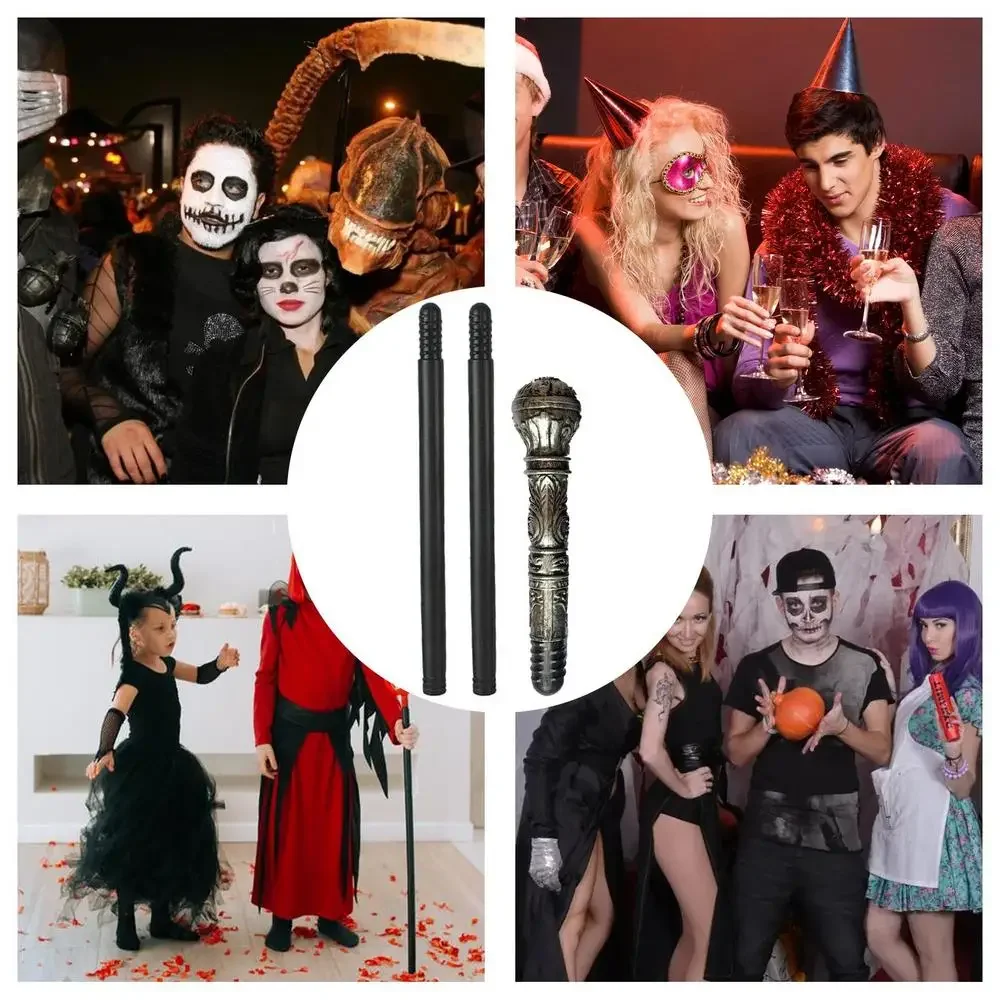 Halloween-Requisiten Cosplay Ägyptische Pharaonen-Zepter Simulierte Bühnenrequisiten König-Zauberer-Zepter Maskenball-Party Kobra-Zepter – Detail 3