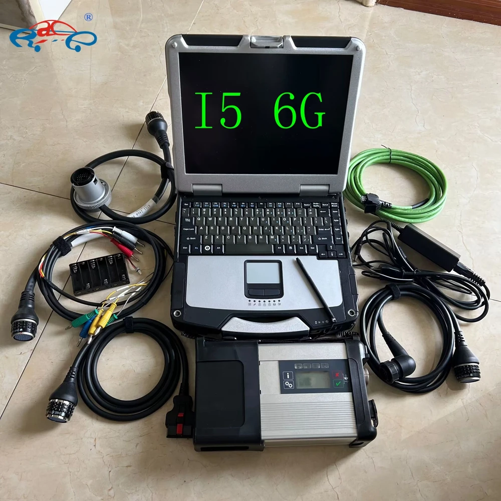 CF31 I5 4G Laptop with MB Star C5 SD Connect SSD 2023.09 HHTwin Diagnosis System Compact 5 DTS/EPC for Mercedes Cars Trucks Bus