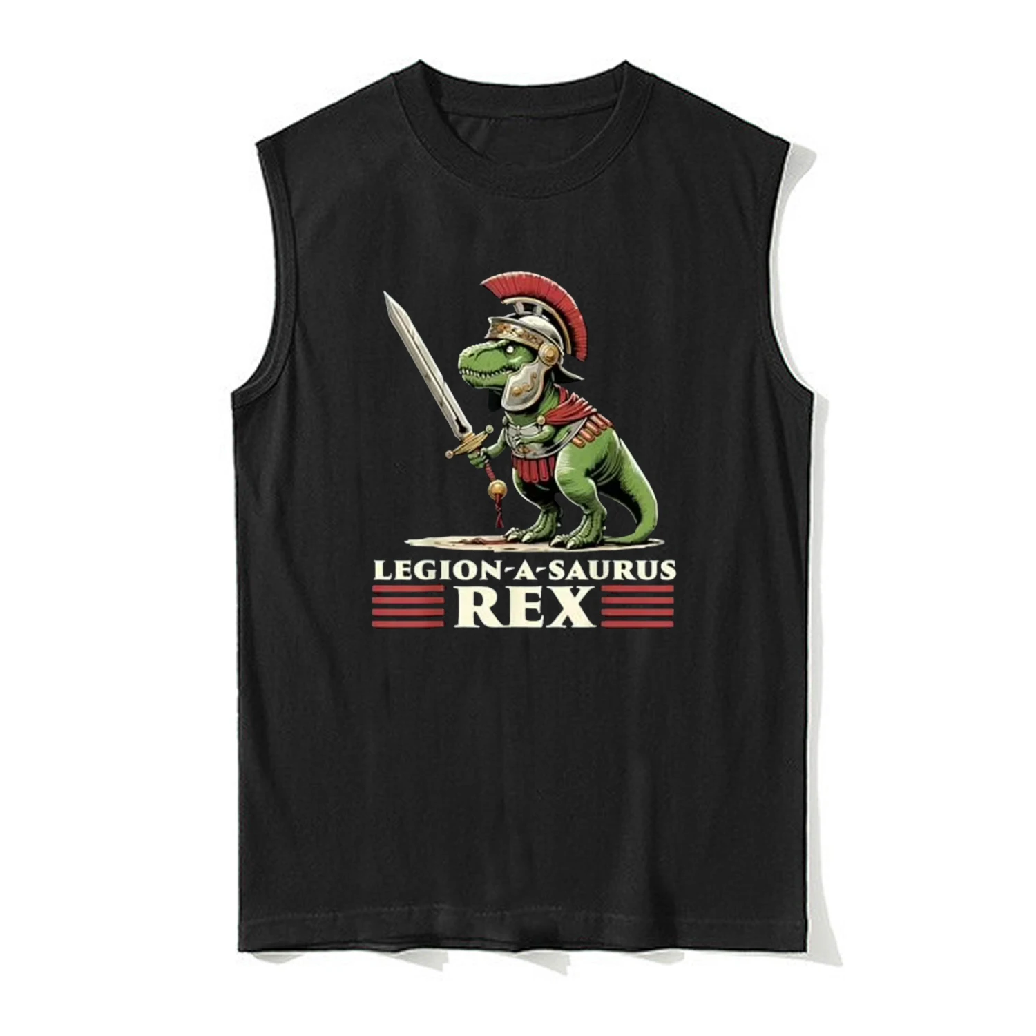 Roman Empire Legion T-Rex Legionnaire Tank Top New 100% Cotton O-Neck Summer Casual Mens Vest Sleeveless T-shirt Streetwear