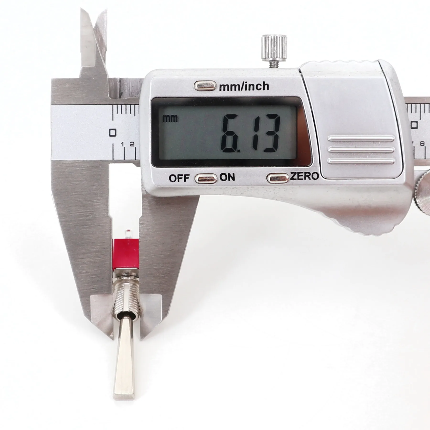 SH T80-T Series Flat Handle 6.35mm Panel Mount Mini Toggle Switch For RC Model Remote Controlller