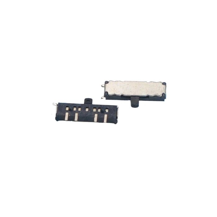 MSK-13C02 Side Slide Switch Miniature Toggle Eight Pins 3 Positions 8PIN Lever 1.5MM Surface Mount