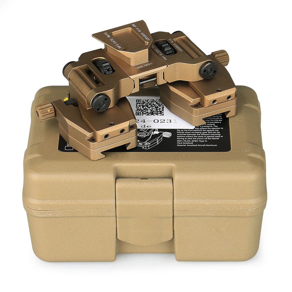 

Hot Selling NVG Goggles Mount PVS-14 Binocular Bridge Dovetail Base For L4G24 Tactical Helmet Adapter