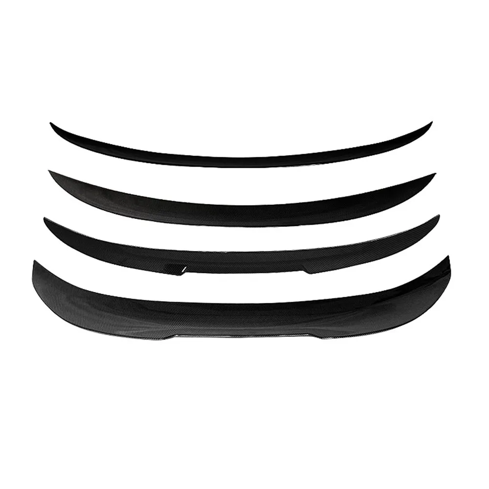 Couvercle de Coffre Arrière en Carbone Noir, Ailes de Spomicrophone de Voiture pour BMW Série 5 F10 F18 M5 520i 525i 528i 535i 530i M5 MP Figuré PSM