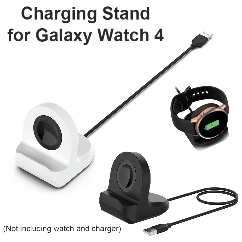 Portable Charger Stand for Samsung Galaxy Watch 4 Classic Charging Dock Bracket Smat Watch Charge Stand Holder Station Dock