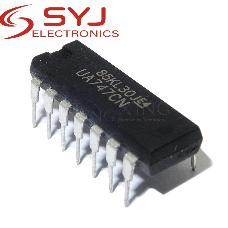 10piece UA747CN UA747 DIP-14