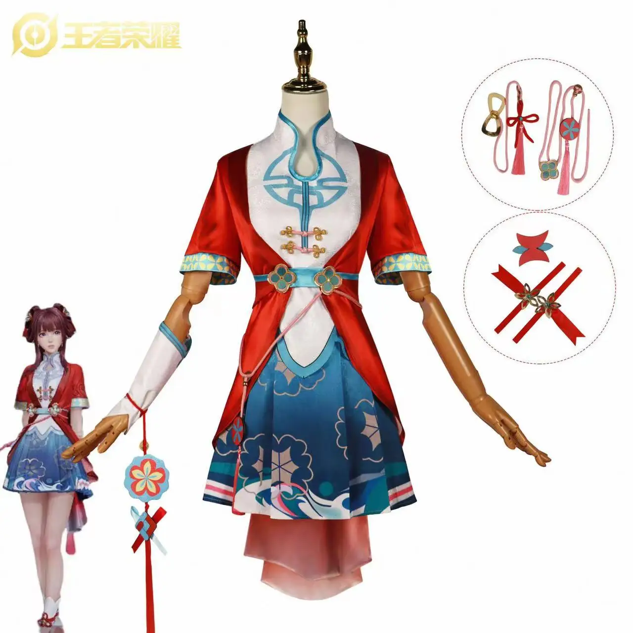 Halloween cosplay women's clothing Xishi Linglong delicious cosplay game playing Xishi