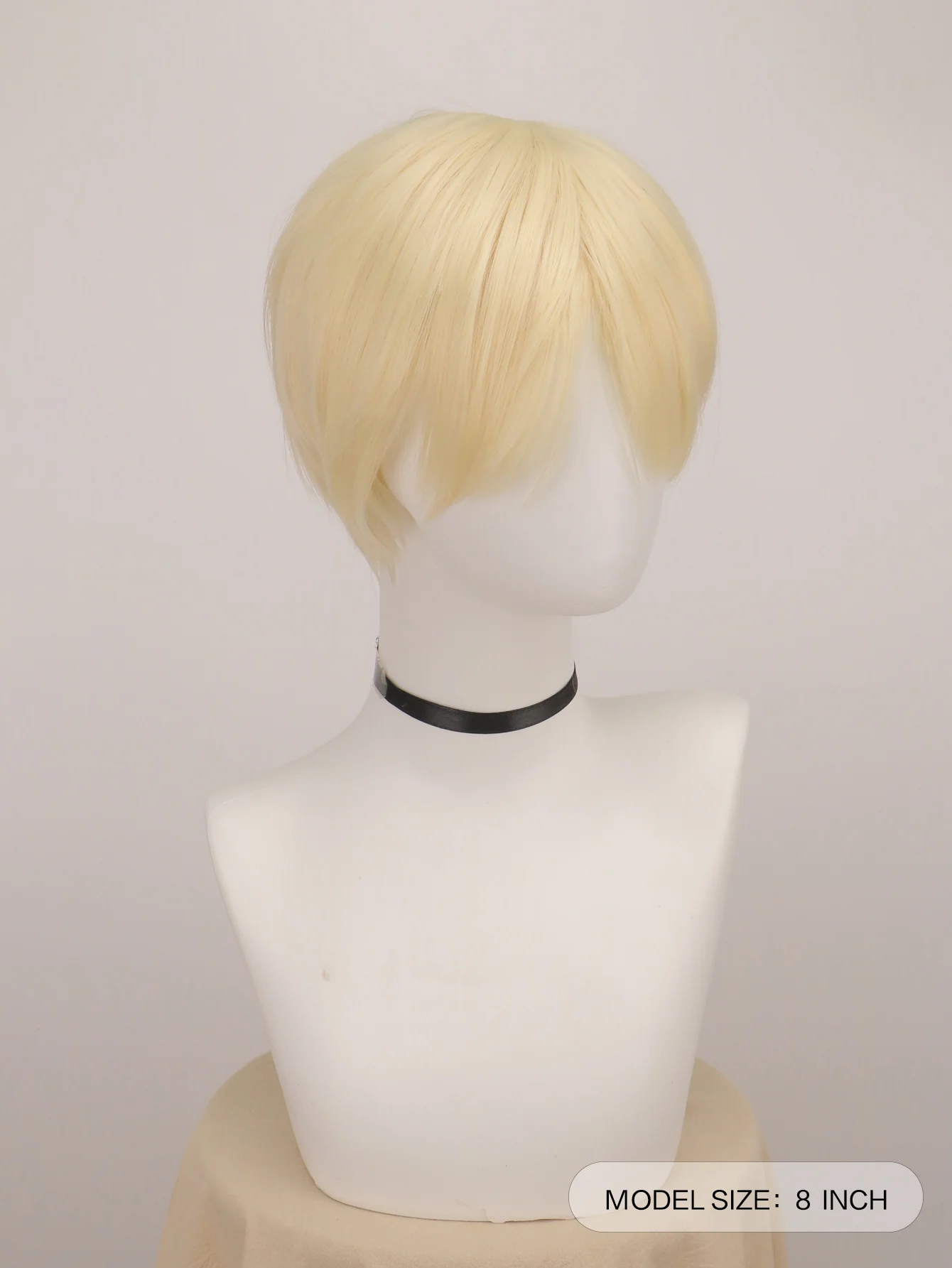 Draco Malfoy Short Blonde Pixie Cut Anime Wigs for Halloween Cosplay Womens Cosplay Outfit Wig Synthetic Wigs for Costume Party