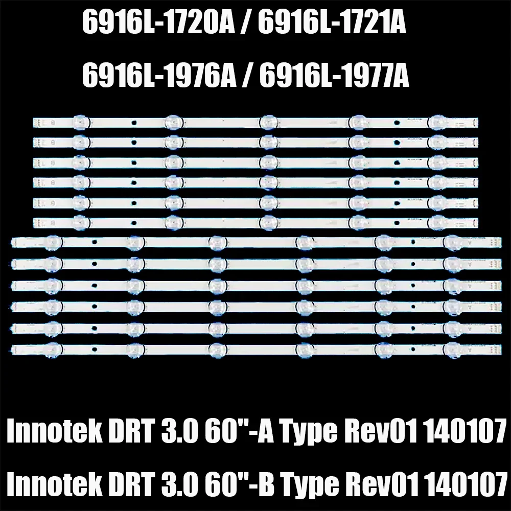 LED Strip For 60LB5620 60LB5610 60LB5900 60LB580V 60LF6350 60LF6500 60LF6300 60LB6100 60LB6500 60GB6500 60GB6580 60LF650Y