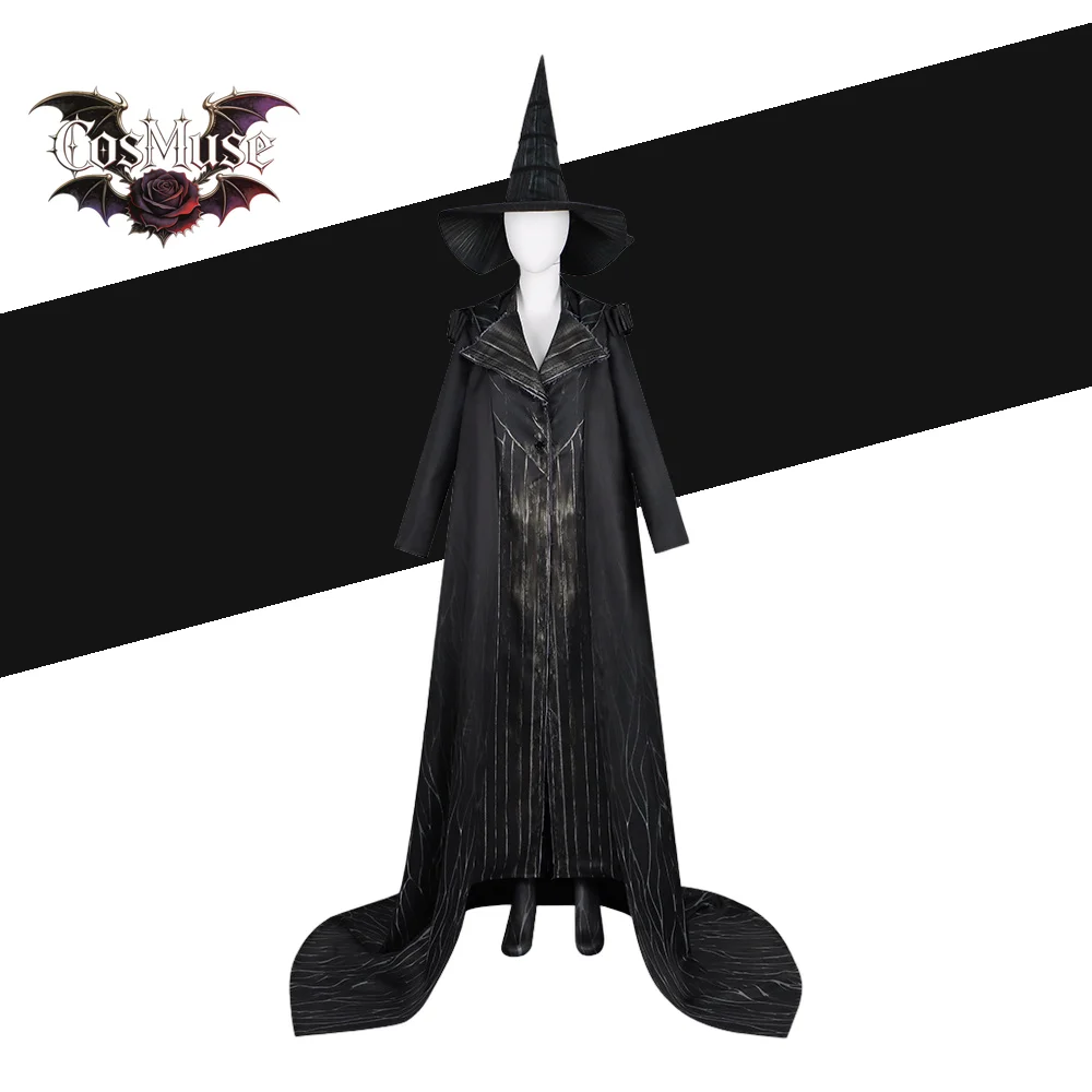

Wicked Witch Black Cosplay Costumes Elphaba Anime Character Halloween Party Costume Performance Clothing for Adult Women