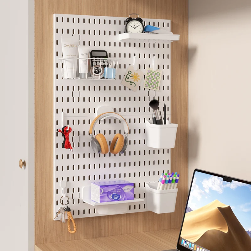 Home Storage Pegboard: For Keyboards, Mice & Game Controllers in Studies/Gaming Rooms; Also Figurine Display