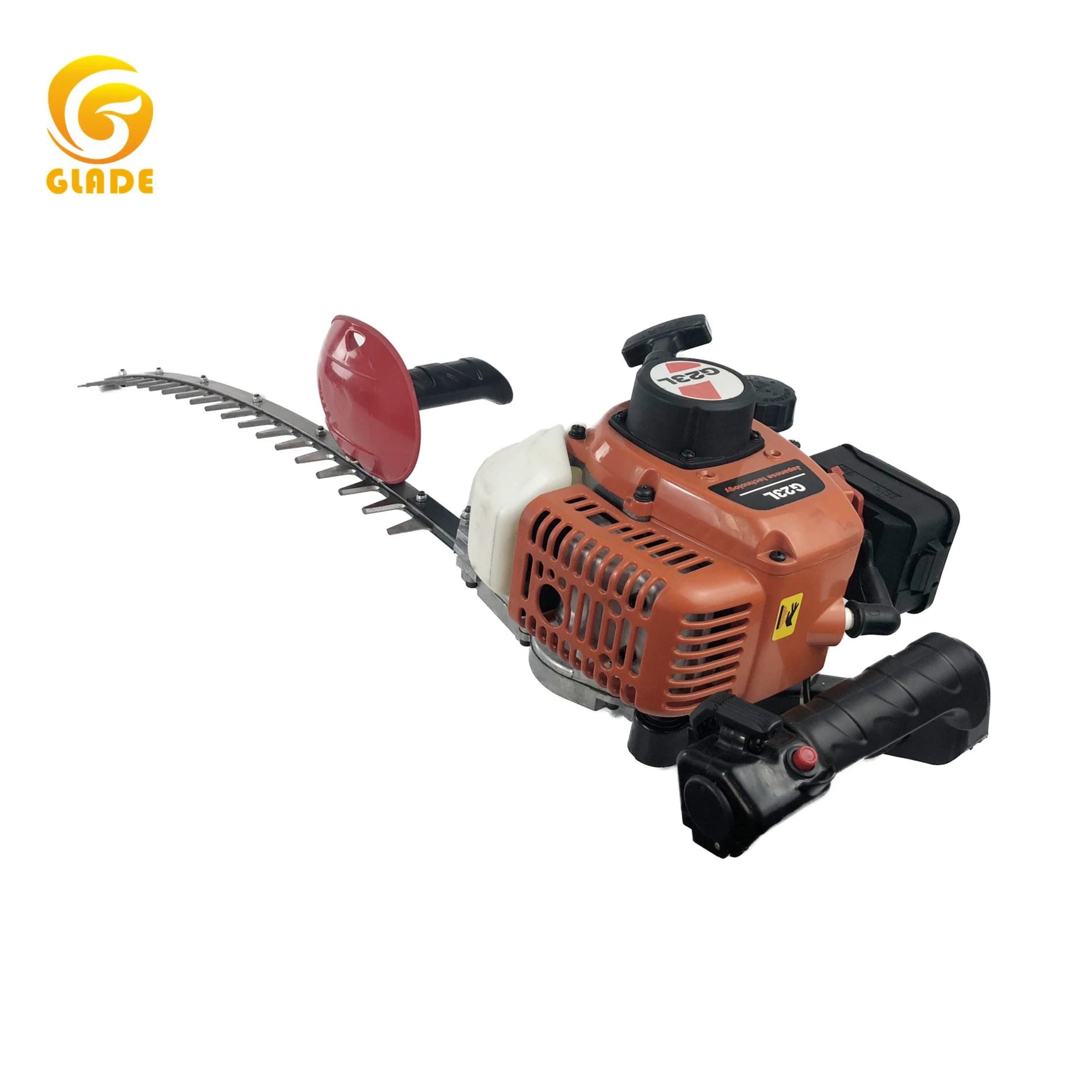 G23L cambered single blade 22.5CC garden cordless petrol gasoline power hedge trimmer