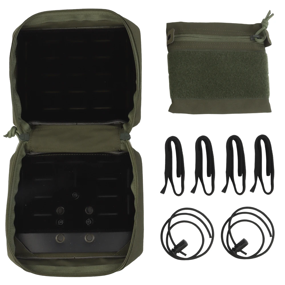 

Нейлоновый медицинский комплект, спортивная медицинская сумка на открытом воздухе с волшебной лентой, подходит для охотничьих аксессуаров с системой MOLLE G-CODE RTI