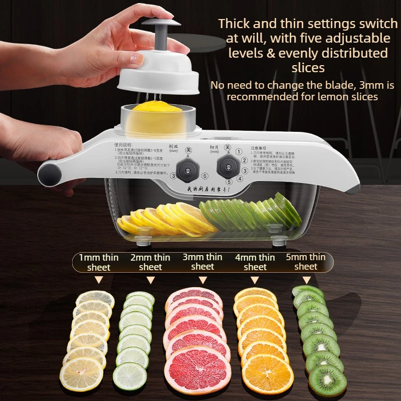 

Kitchen Lemon Slicer Cutter Vegetable Shredded Chopping Chopper Fruit Slicer Profession Milk Tea Shop Fruit Slicers Manual Tools