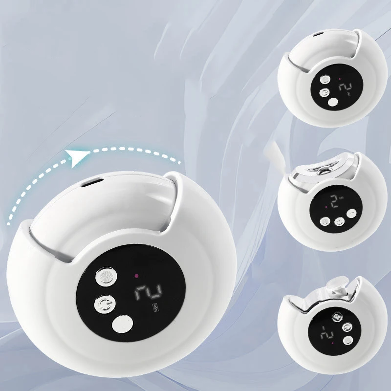 Huishoudelijke 2-in-1 automatische nagelvijl Elektrische nagelknipper voor kinderen en volwassenen Polijsten Nagelknipper met anti-knijpen