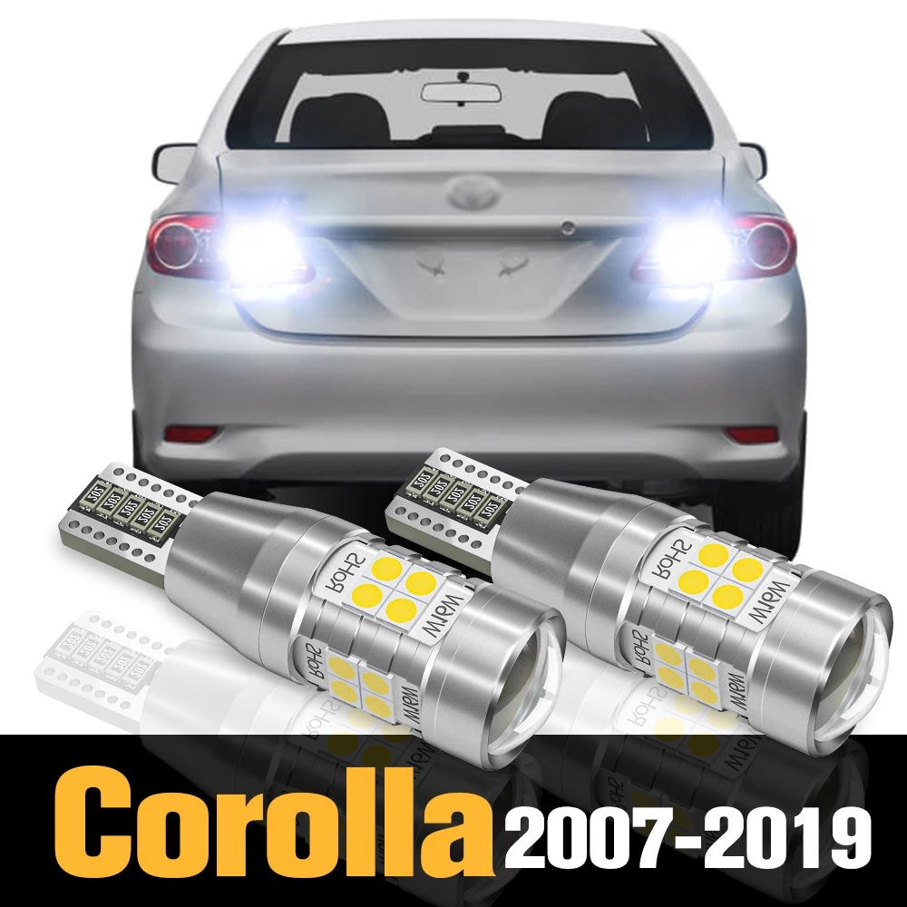 

2pcs LED Reverse Light Backup Bulb Canbus Accessories For Toyota Corolla 2007-2019 2008 2009 2010 2011 2012 2013 2014 2015 2016