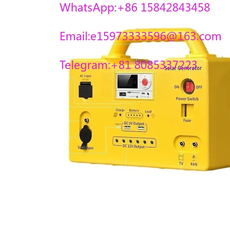 Solar Multifunctional Speaker Emergency Energy Storage Device With Lighting Function