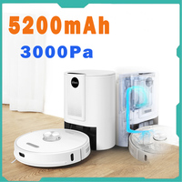 Ultenic T10 Smart Vacuum Cleaner And Smart Dust Collector 5200mAh Battery 3000Pa radar navigation Broom Home Cleaning Appliance