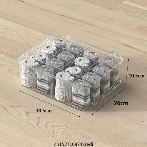 Clothing Storage Box Cabinet Wardrobe Foldable Organizer for Clothes Socks Pants Bedroom Socks Pants Underwear Drawer Organizers - Image 9