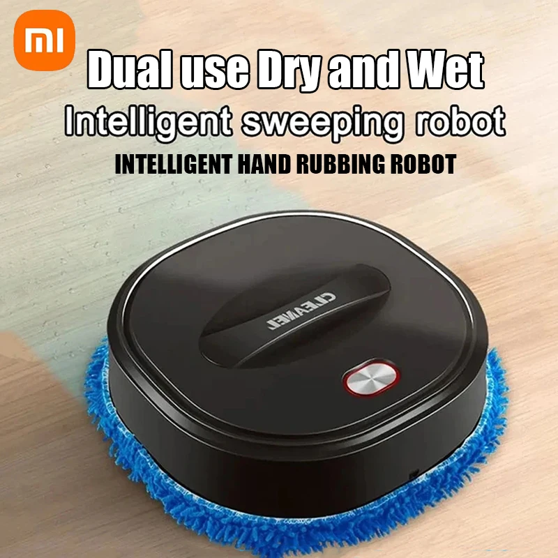 Xiaomi 2024 NEW Automatic Robot Vacuum Cleaner 3in1 Wireless Sweeping Wet And Dry Ultra-thin Cleaning Machine Mopping Smart Home