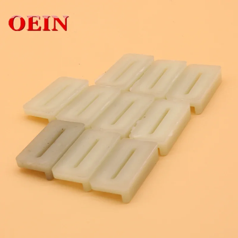 Corredor de guía de cadena/Tira de parachoques para HUS 61, 66, 262, 266, 268, 272, piezas de repuesto de motosierra #501517201, 10 Uds./lote