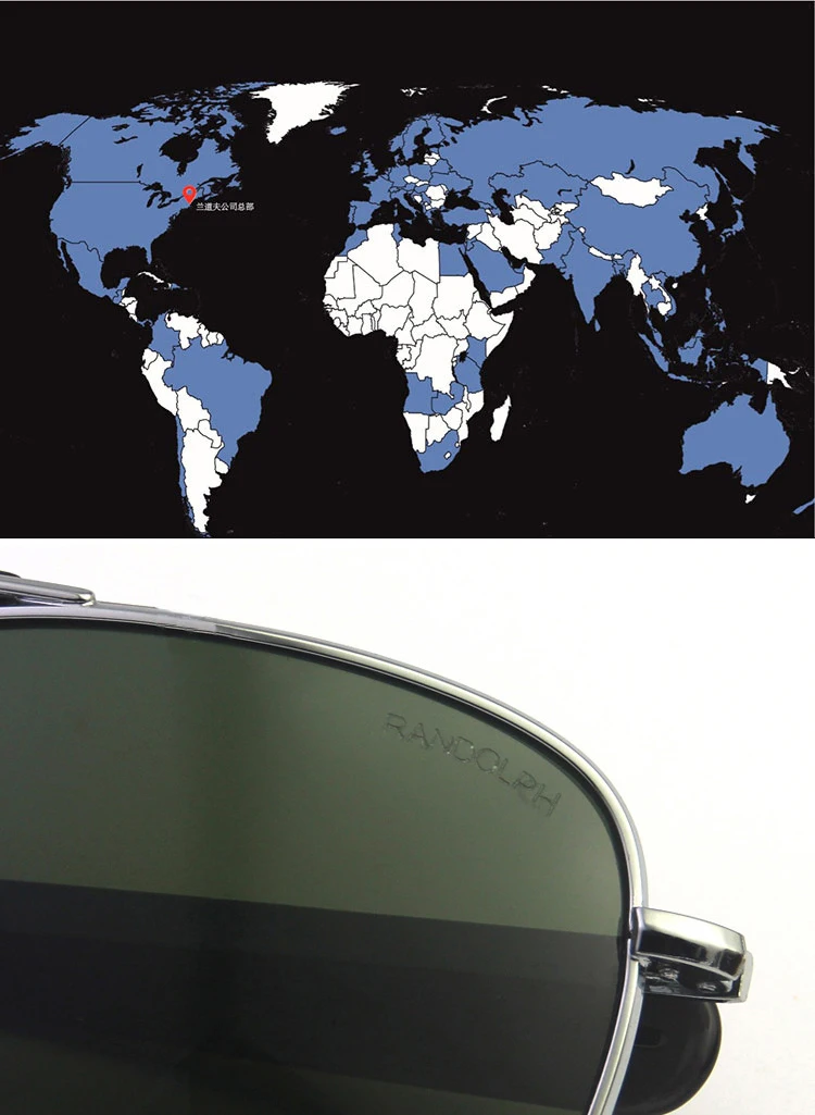 RE Sonnenbrille Mann Amerikanische Armee Militär Luftfahrt Pilot Sonnenbrille Glaslinse Frau Luxusmarke Vintage Metall Titan Rahmen – Detail 30