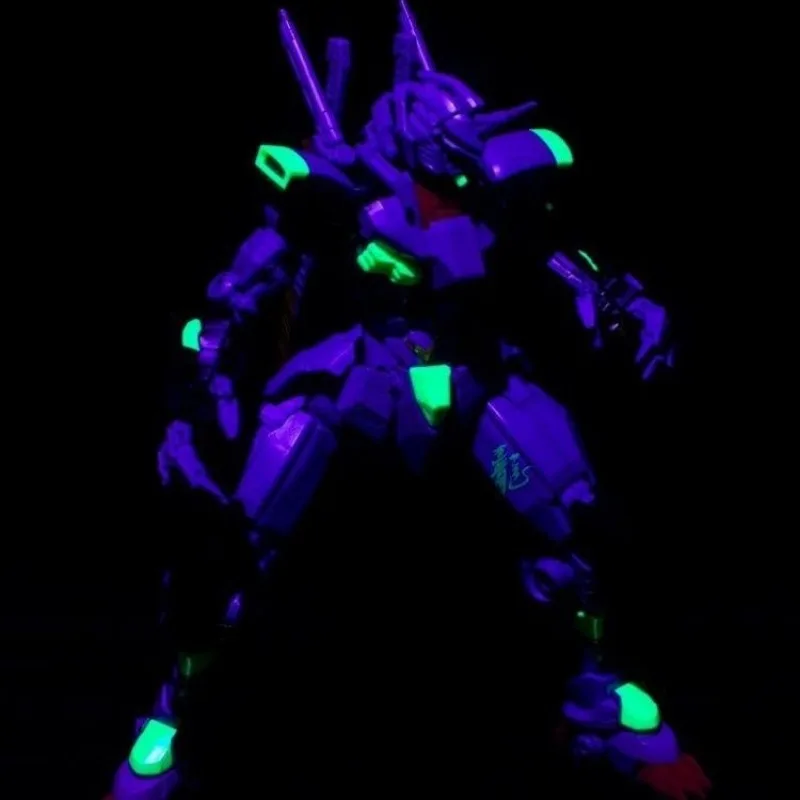 Figura de Acción Robot Transformable Caballo de Troya, Kit de Modelo Fluorescente de EVA y Alambre de Acero, Escala 1/100, Coleccionable, Regalo para Armar