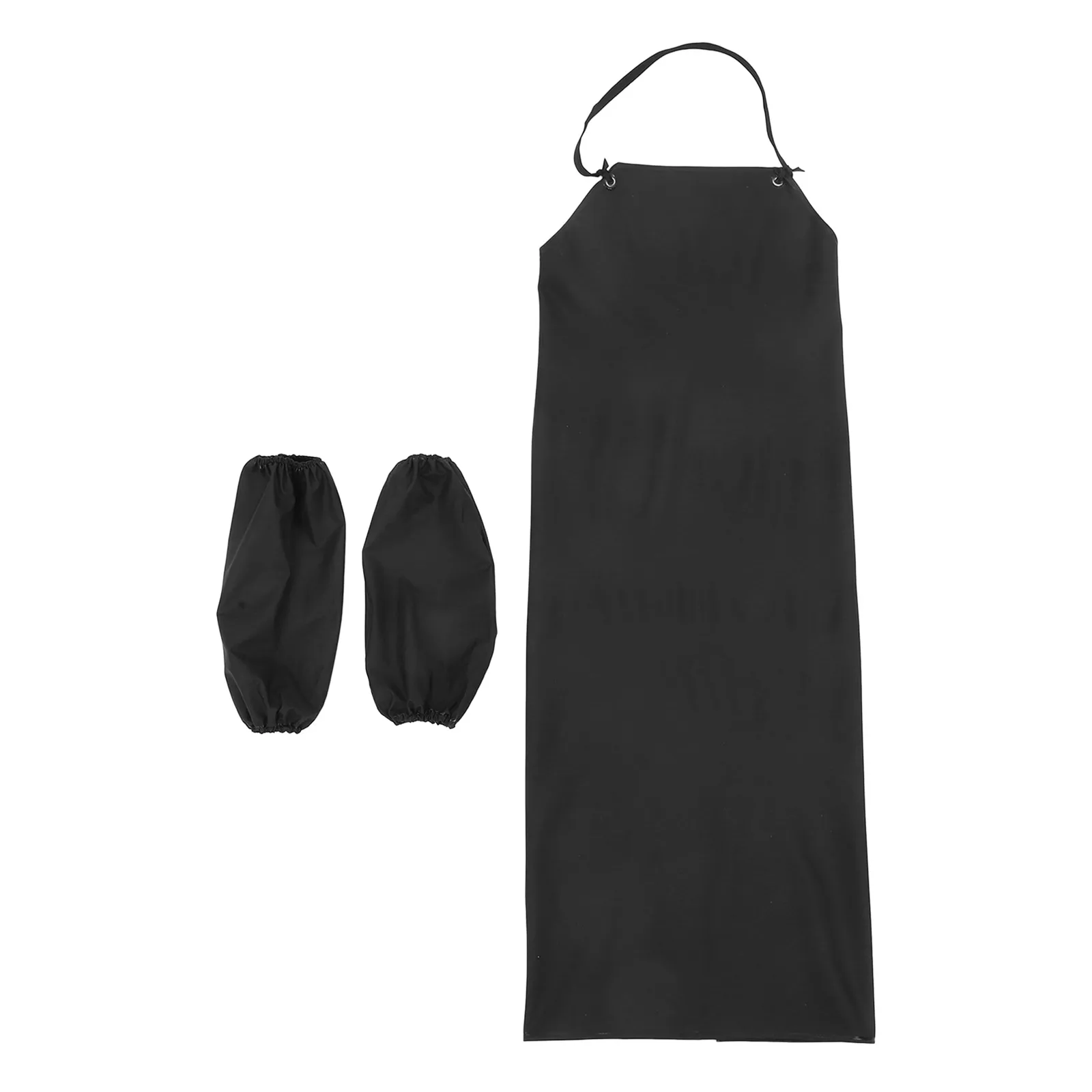 

Waterproof Oil Resistant Apron Thickened Pvc Kitchen Workwear For Cooking Laundry Painting Hair Salon Lab Cleaning