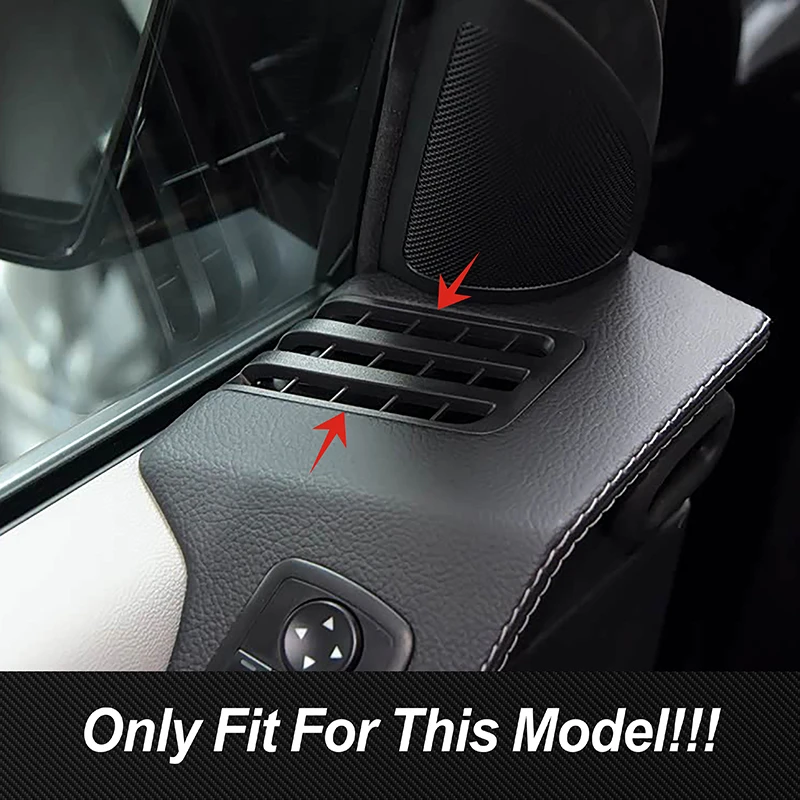 Car Dashboard Side Air Condition Vent Frame Trim Stainless Steel Stickers For Meredes Benz R Class W251 R320 300 350 400 2010-17