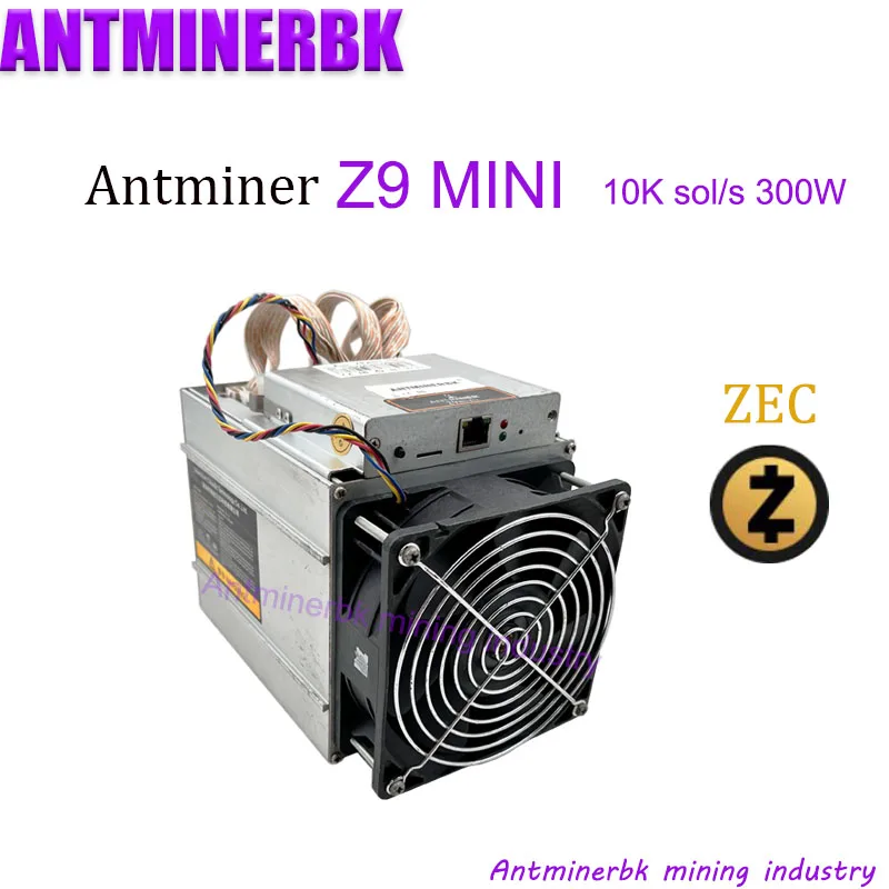 Antminer Z9mini 10K Chains Hash Mining Machine, ZCASH ZEC Peut être surcadé, 14K Miners Are Better STORAsic S9 Z11 Z9 Z11j