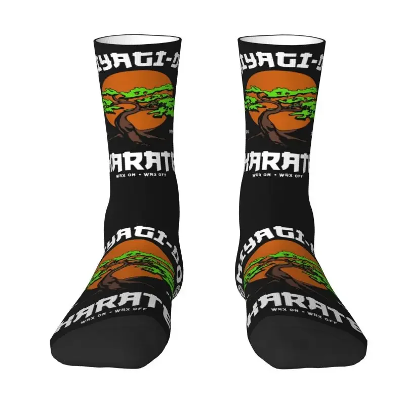 

Vintage Miyagi Do Karate Kid Mens Crew Socks Unisex Kawaii Japanese Kung Fu Kai Spring Summer Autumn Winter Dress Socks