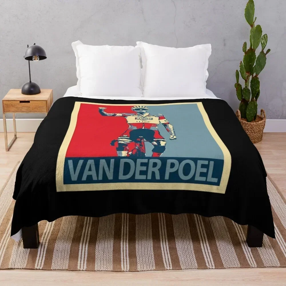 

mathieu van der poel Throw Blanket funny gift Large Blankets
