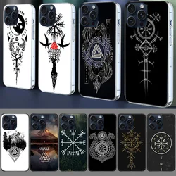 Nordic Norse Capa Phone Case For Iphone 17 Air 16 Pro Max 15 12 Pro 14 Plus 17E 16E 11 13 Mini Cover Cases Fundas Cell Clear TPU