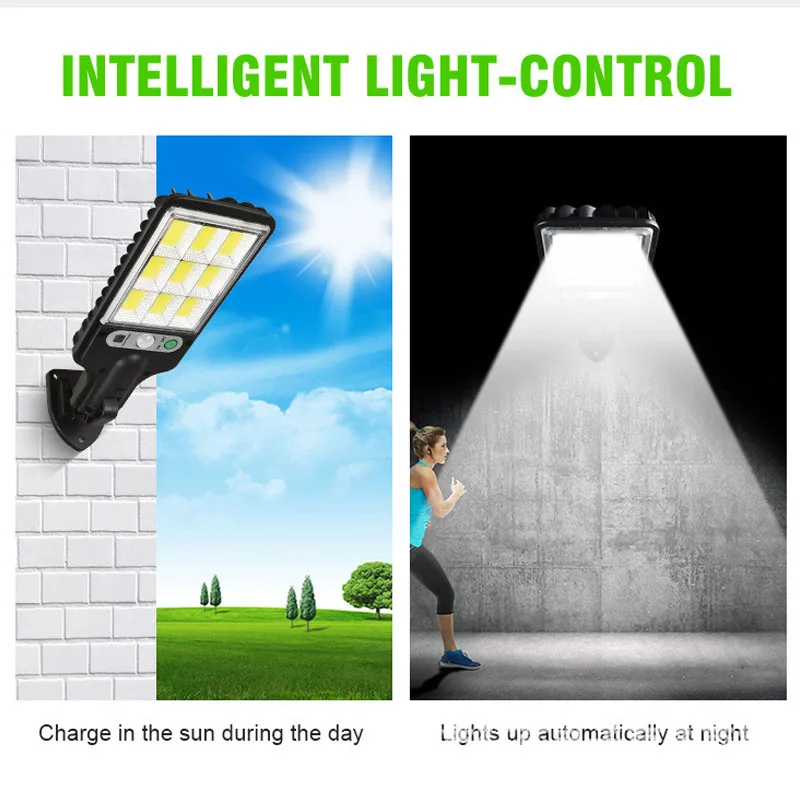 

616 solar outdoor led dwaterproof water proof human body wall light sensin suitable for garden terrace garage patio and public l