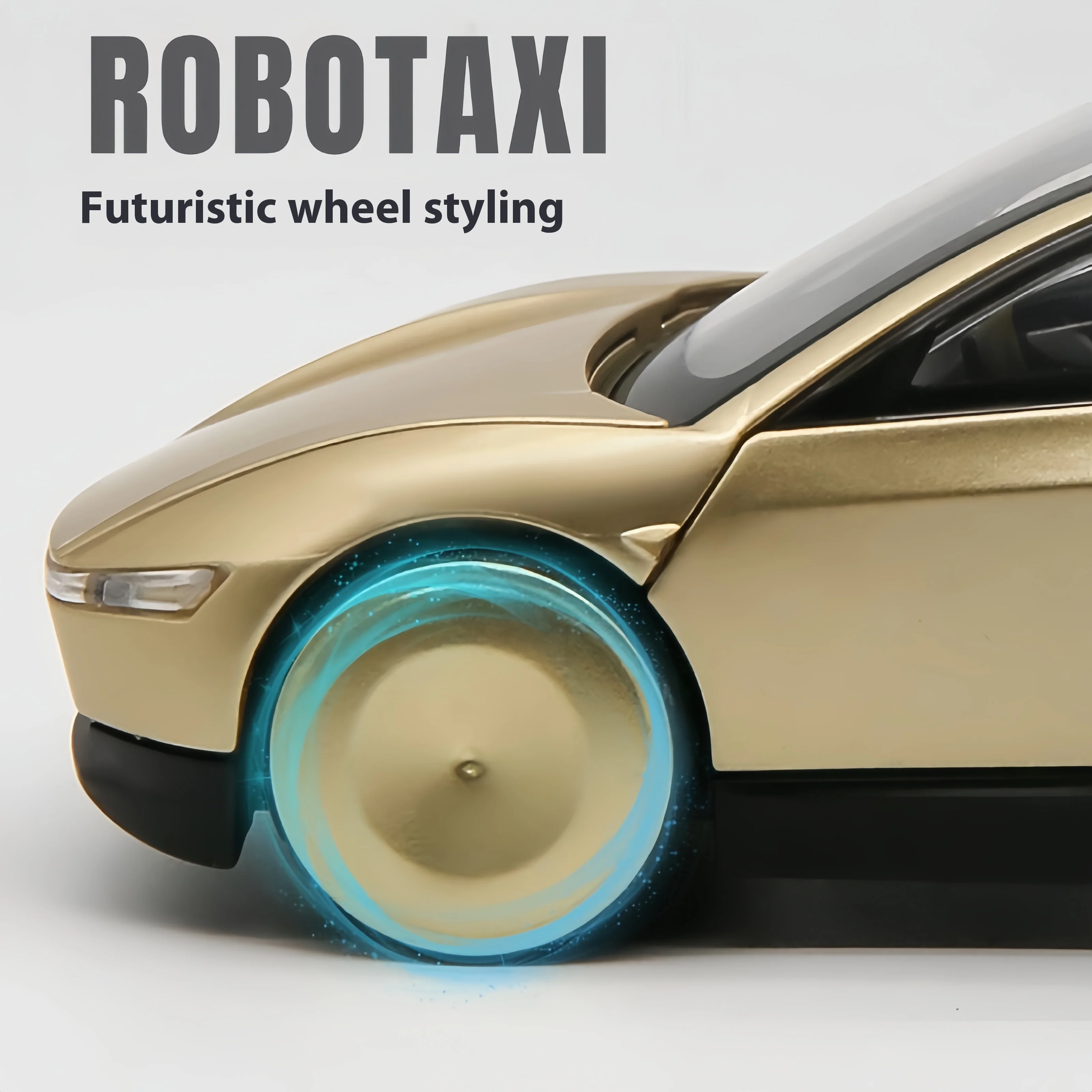 Simulation 1:32 Cybercab ROBOTAXI Metal Die Cast Car Model, Desktop Decoration Ornaments, Children's Toy Cars, Boys Gifts