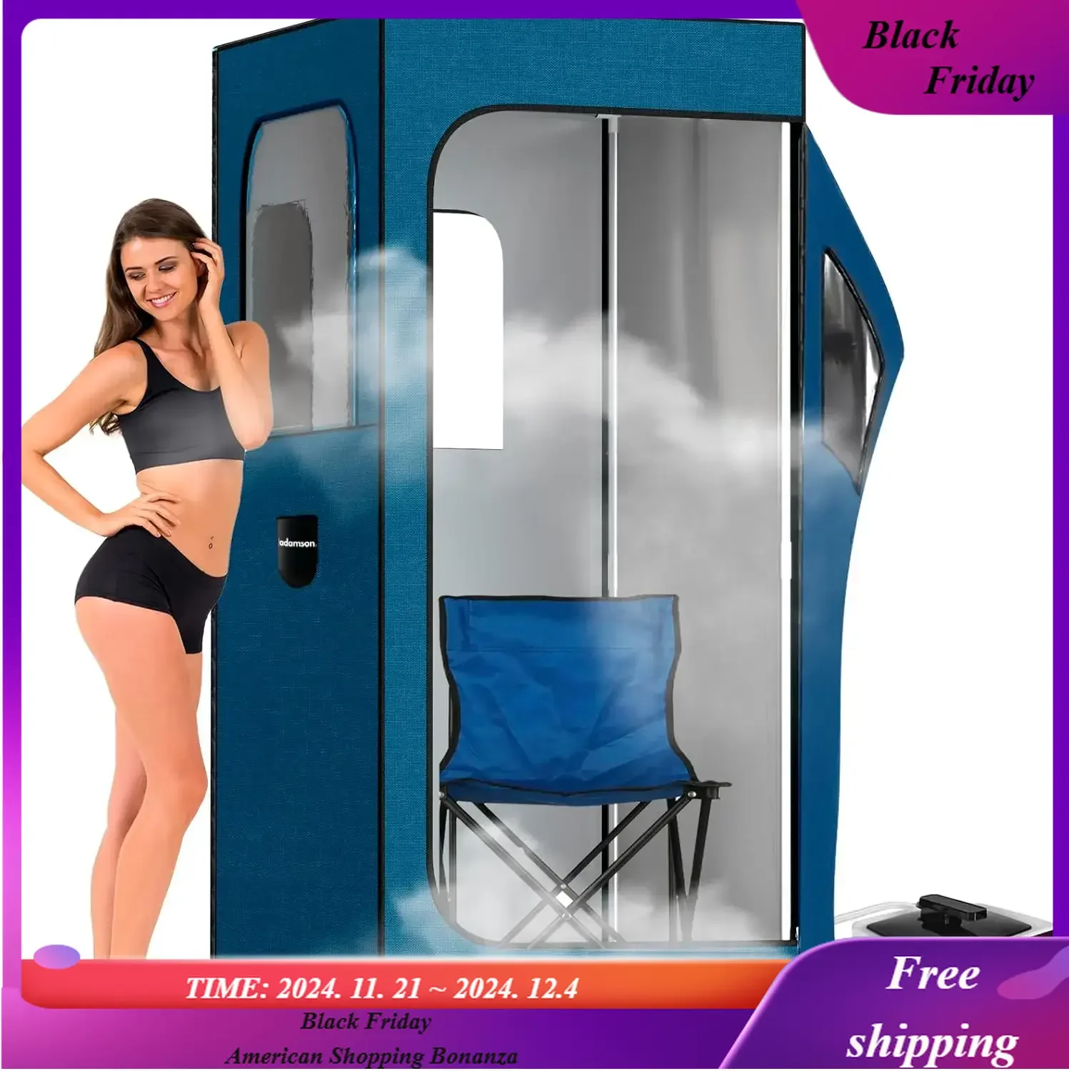 Indoor Sauna Tent for Home Spa Relaxation + Boost Health and Recovery