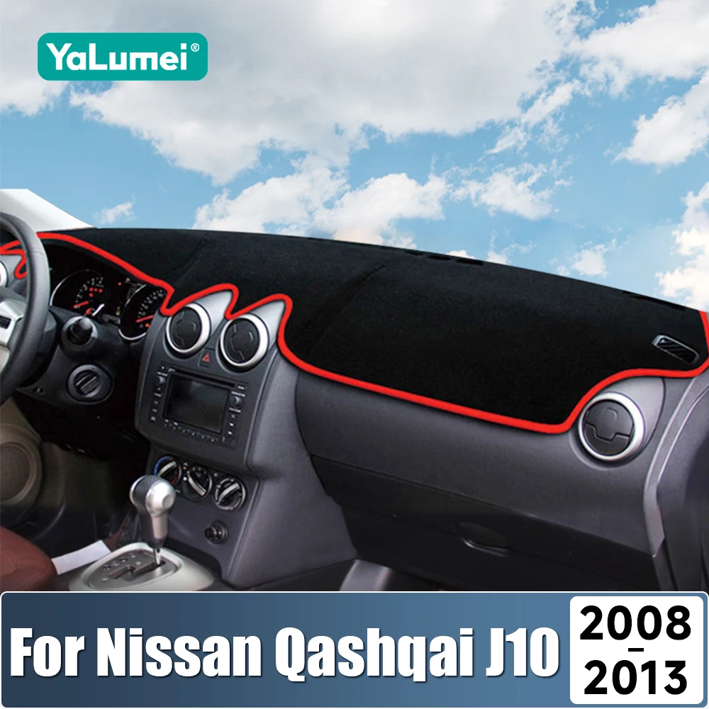

For Nissan Qashqai J10 2008 2009 2010 2011 2012 2013 Car Dashboard Sun Shade Cover Instrument Desk Non-slip Mat Accessories