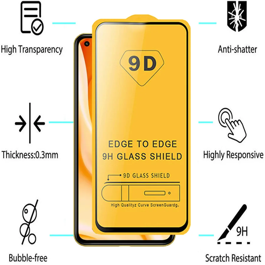 pelicula For Xiaomi 14T Glass Xiaomi 13T 12T Pro Screen Protector Xiaomi 11 Lite 5G NE Safty Glass on Mi 11 Lite Camera Xiaomi 11T Pro cristal