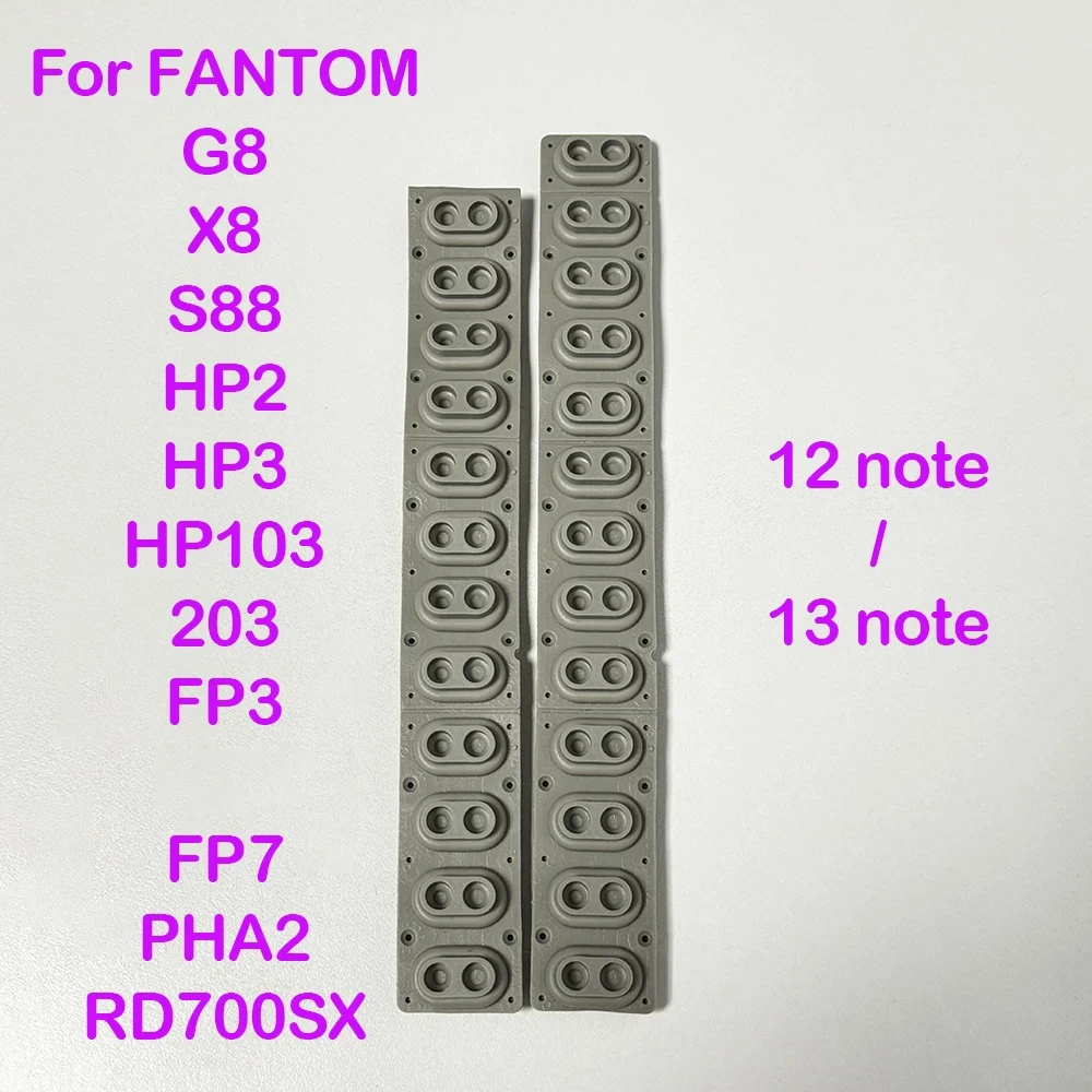 

Проводящая резиновая полоса для Roland FANTOM G8 203 X8 FP3 FP7 S88 RD700SX HP2 HP3 HP103 PHA2 D-Pad Кнопка Проводящие контакты