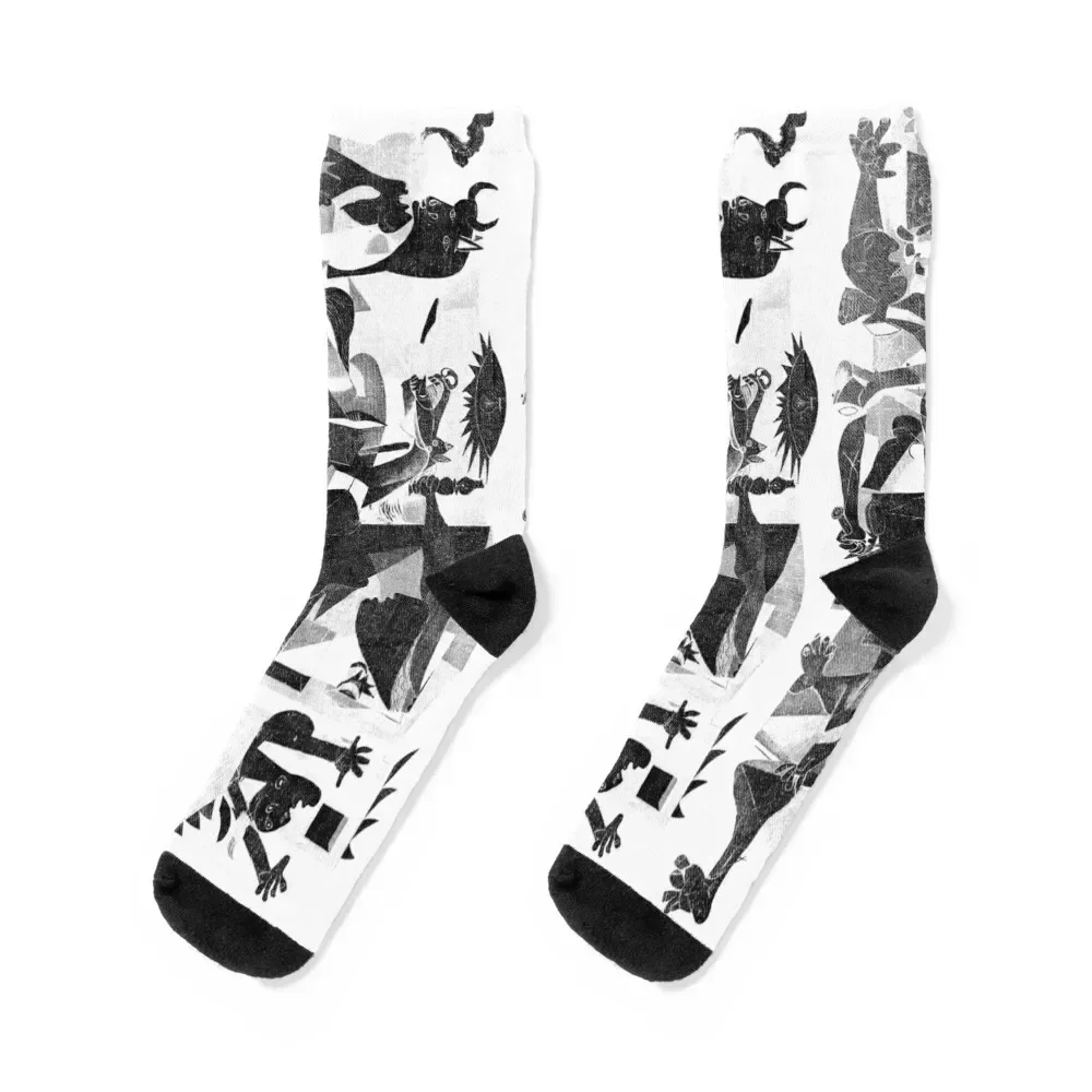 

guernica 2020 Socks luxe funny gifts Heating sock Socks For Women Men's