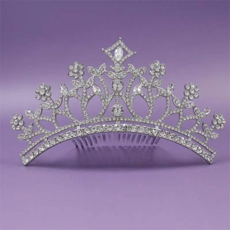 Durabilidad Rhinestones Diaditas con elegantes Mujeres Headselipas juego Jugar a Crowns para mujeres elegantes para mujeres