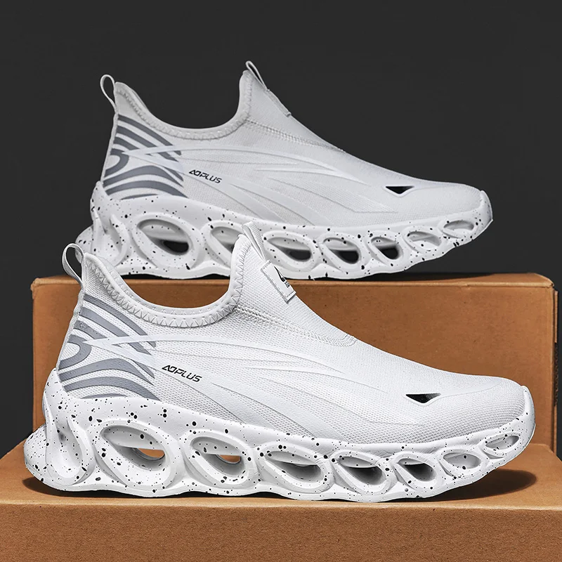 Men's Shoes Comfortable Sneakers Breathable Sneaker Shoes For Women Mesh Tennis Shoes Outdoor Unisex Air Waling Casual Shoes
