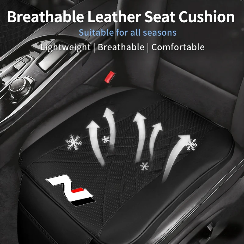 Car Front Seat Cushion Universal Leather Pad Mat Protector Auto Accessories For Hyundai I30 I20 IX35 I40 Tucson Getz Veloster