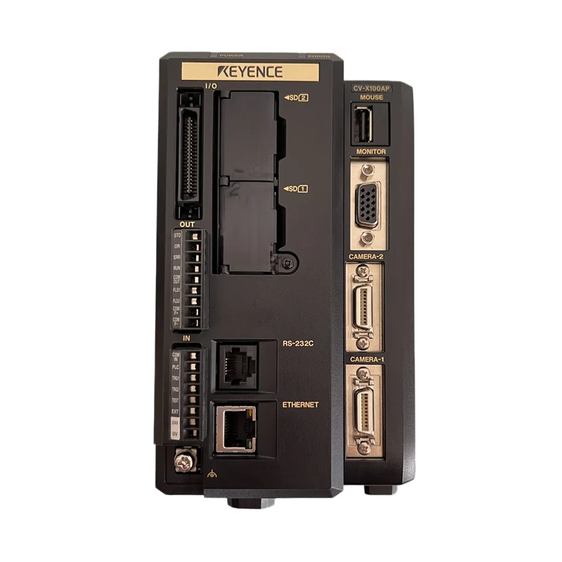Good KEYENCE CV-X100AP CV-X200AP CV-X290AP CV-X100FP Visual System Image Sensor Controller Used for Rust Spot Screening in Stock